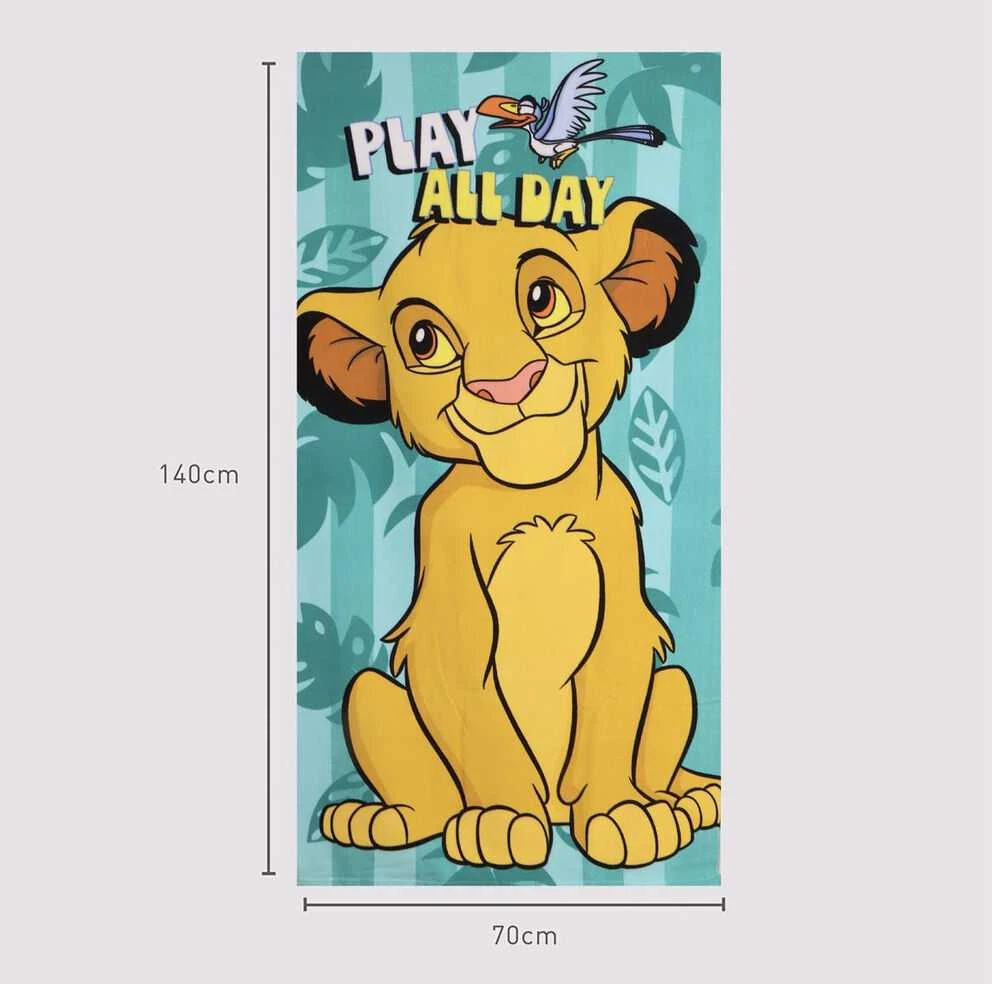 Rankšluostis CERDÁ Disney The Lion King microfibre beach towel