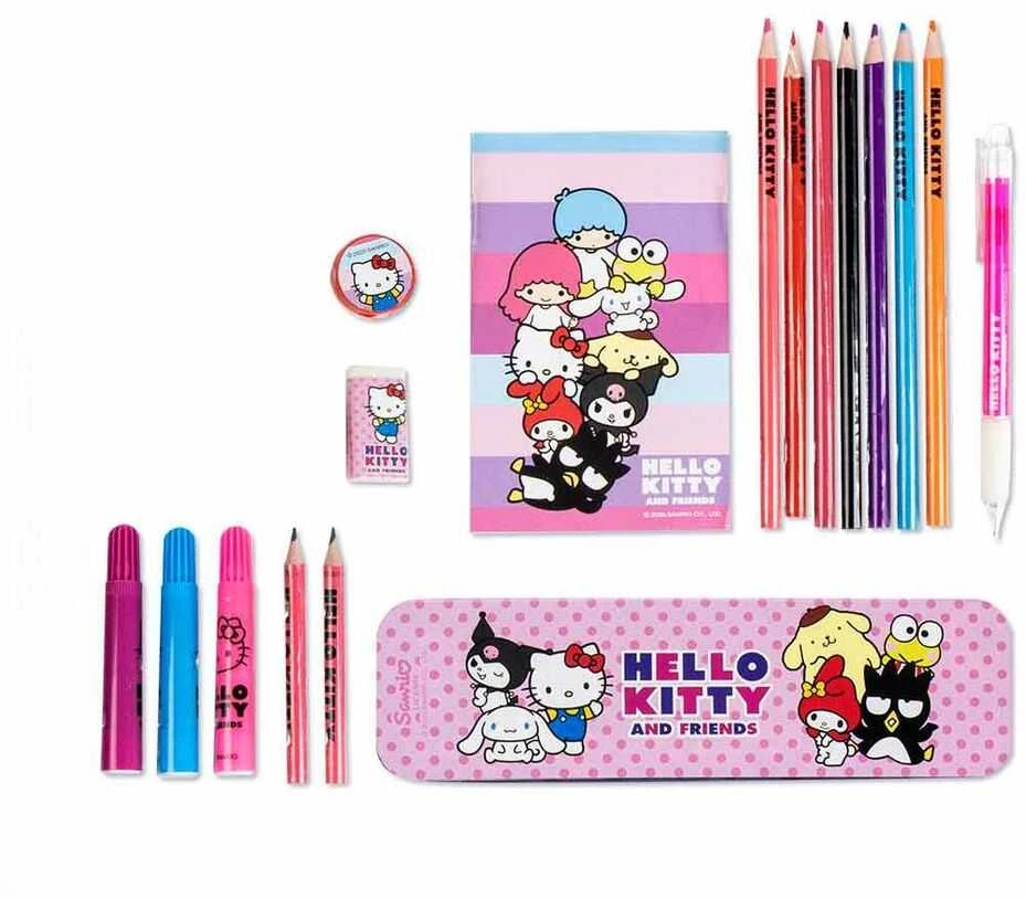 CERDÁ Hello Kitty colouring stationery set