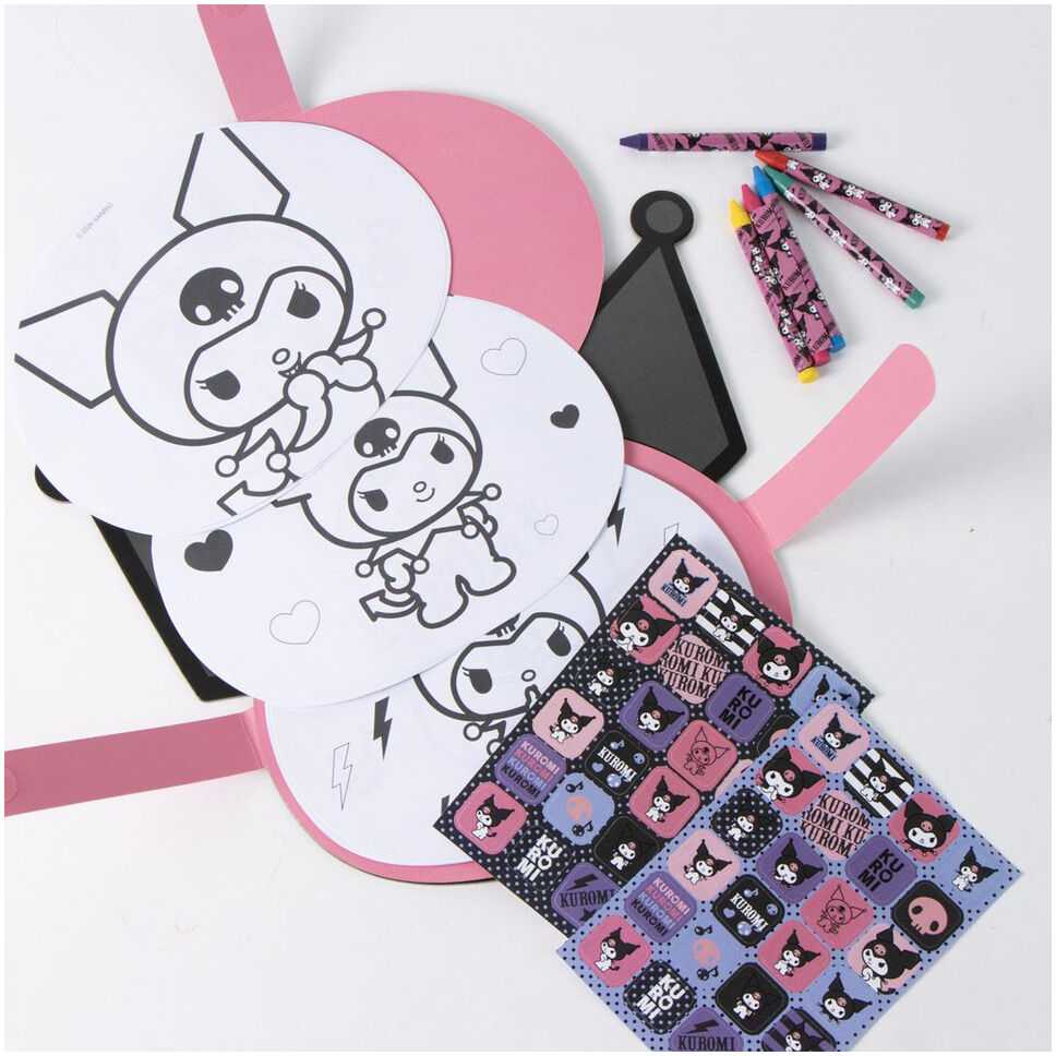 Cerda - Super veiklos albumas Spalvinga Hello Kitty Kuromi (I-2700002325)