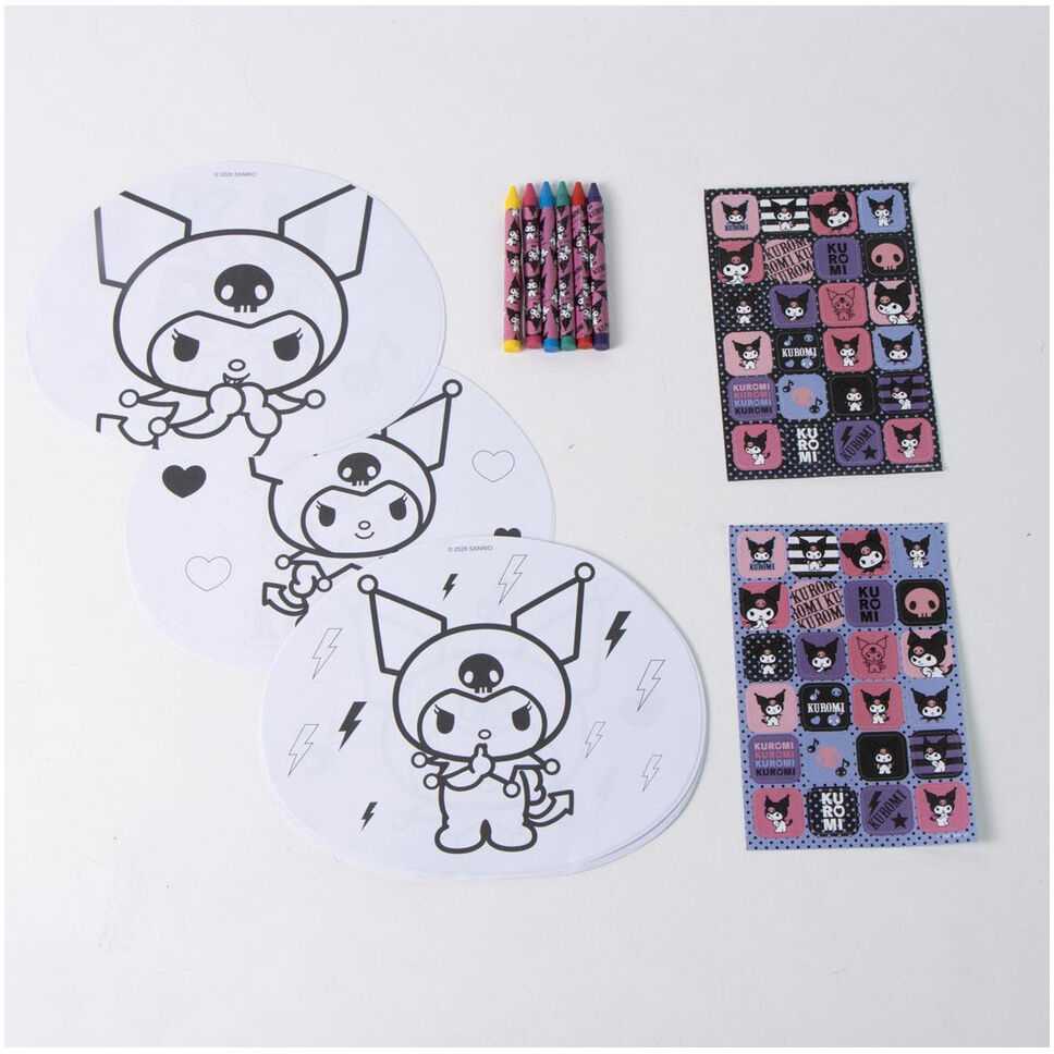Cerda - Super veiklos albumas Spalvinga Hello Kitty Kuromi (I-2700002325)