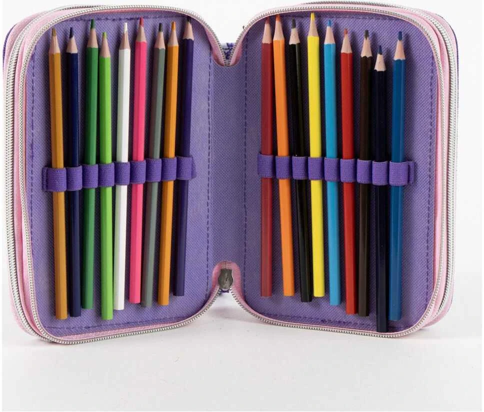 CERDÁ Hello Kitty Kuromi triple pencil case