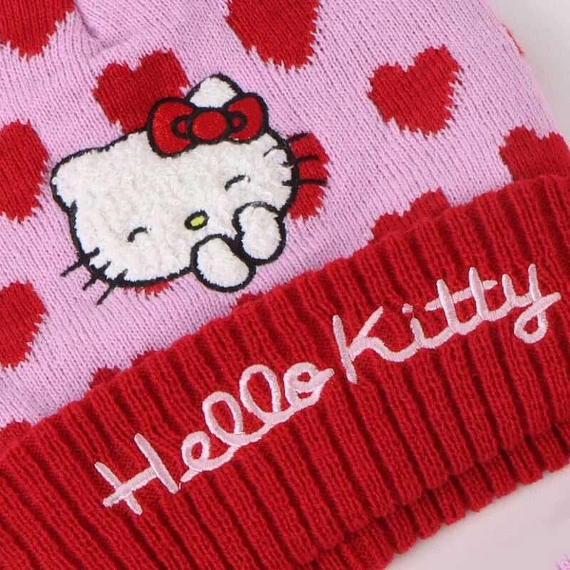 CERDÁ Hello Kitty winter set snood hat gloves
