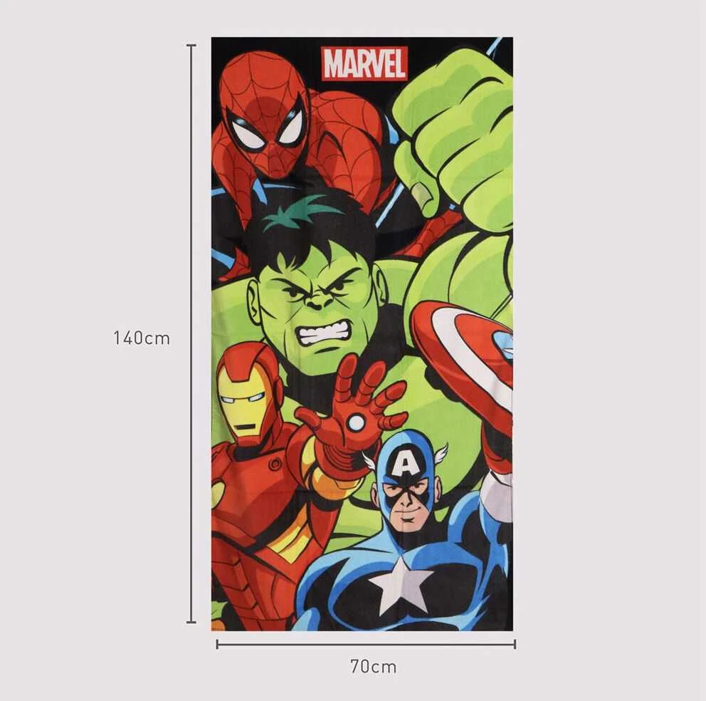 Rankšluostis CERDÁ Marvel Avengers cotton beach towel