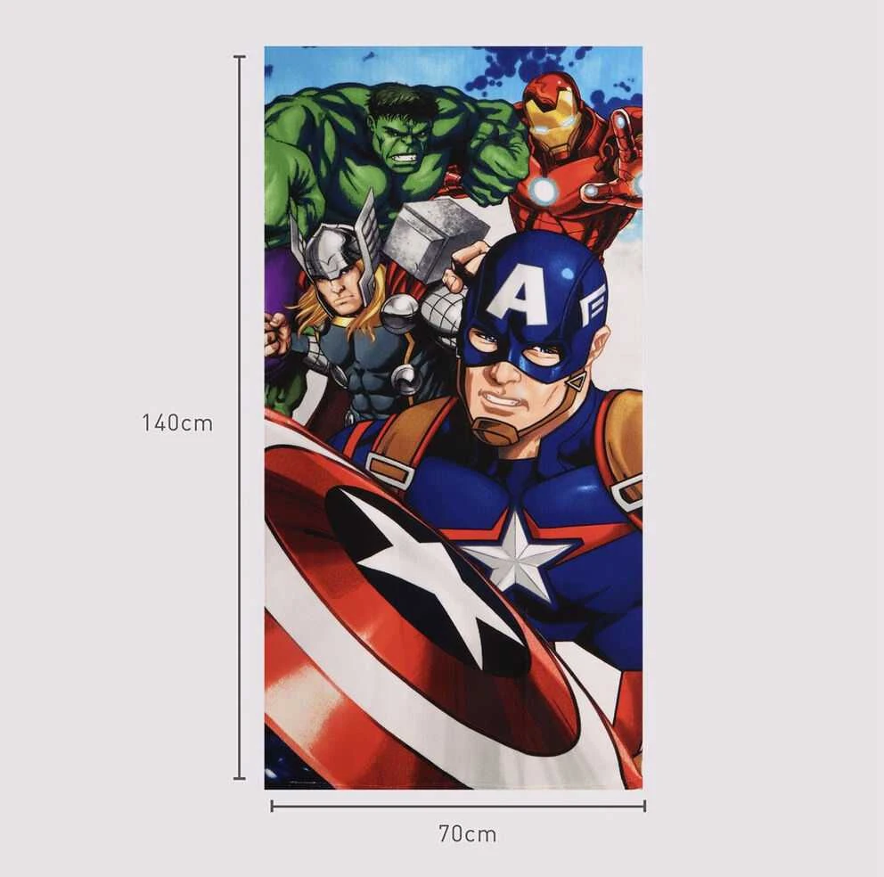 Rankšluostis CERDÁ Marvel Avengers microfibre beach towel