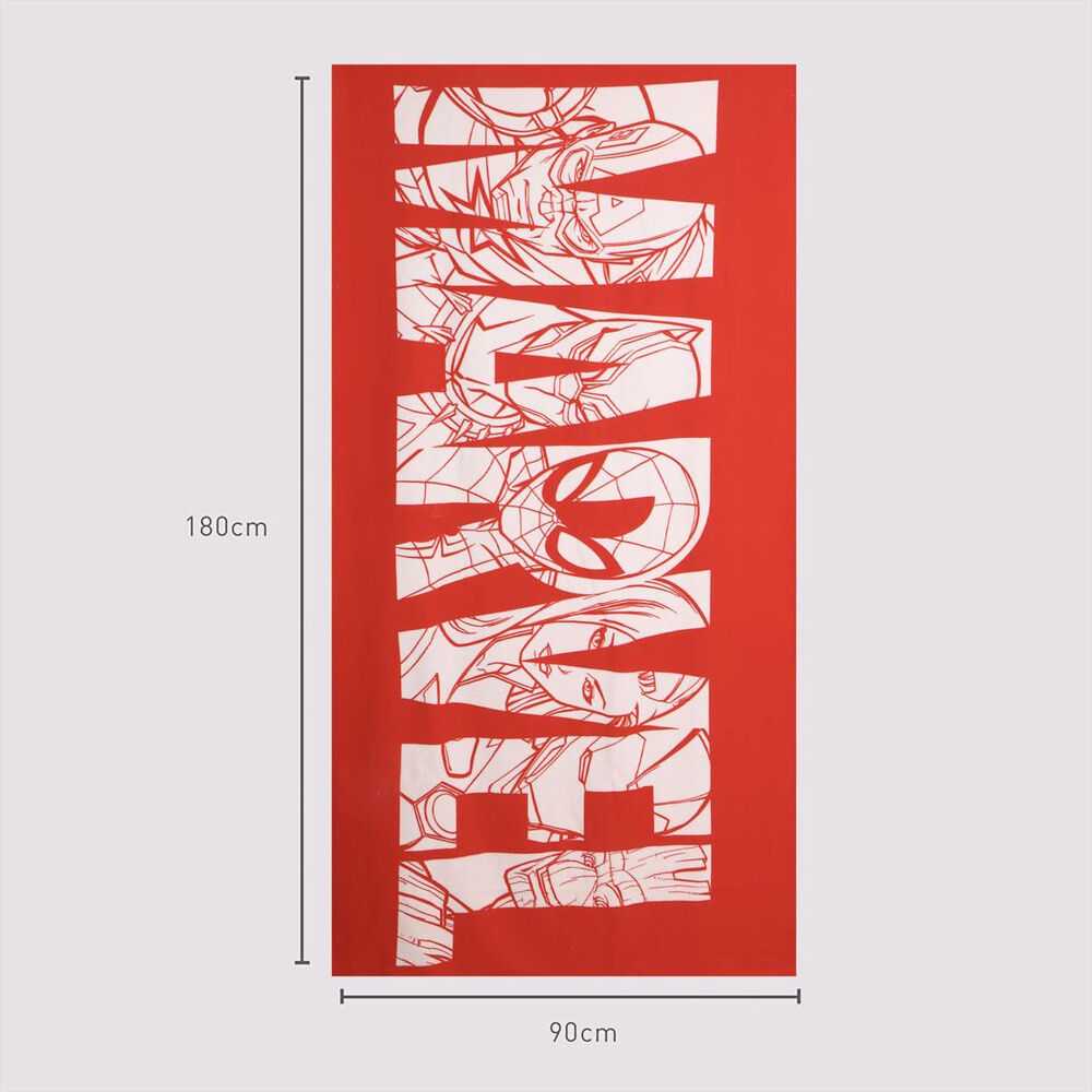 Rankšluostis CERDÁ Marvel Logo microfibre beach towel