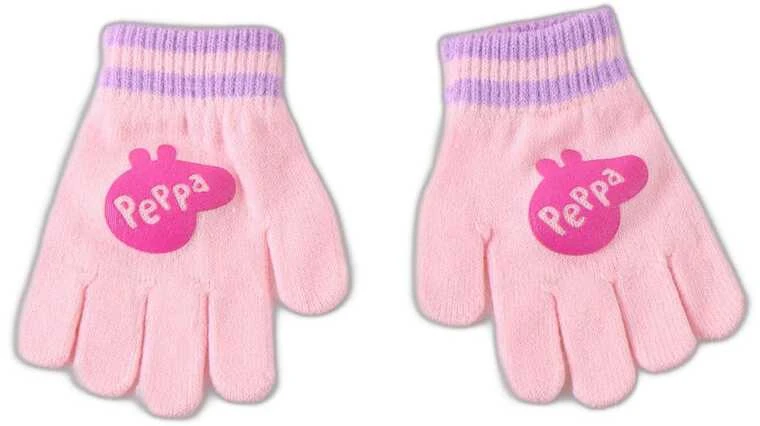 CERDÁ Peppa Pig winter set snood hat gloves