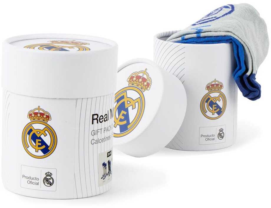 Cerdá Real Madrid 3 poros kojinių dovanų dėžutė 2900003004