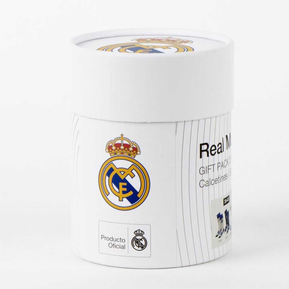 Cerdá Real Madrid 3 poros kojinių dovanų dėžutė 2900003004