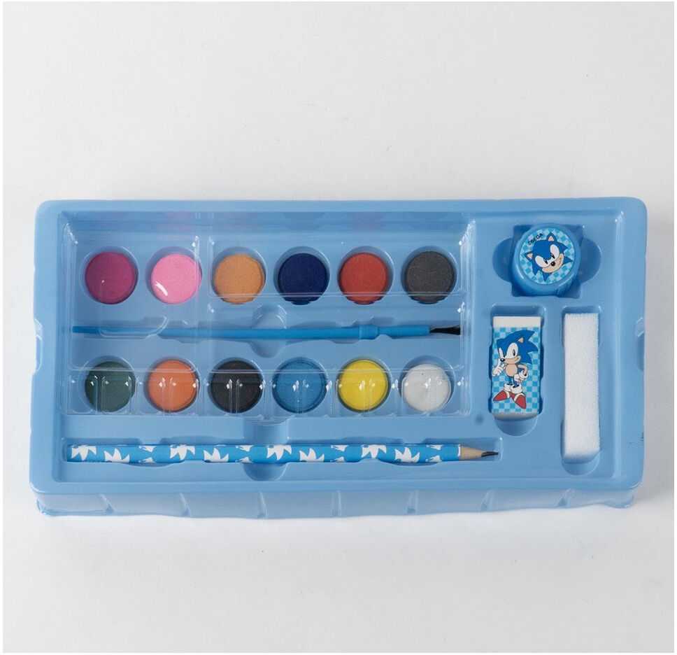 CERDÁ Sonic the Hedgehog Colouring stationery case