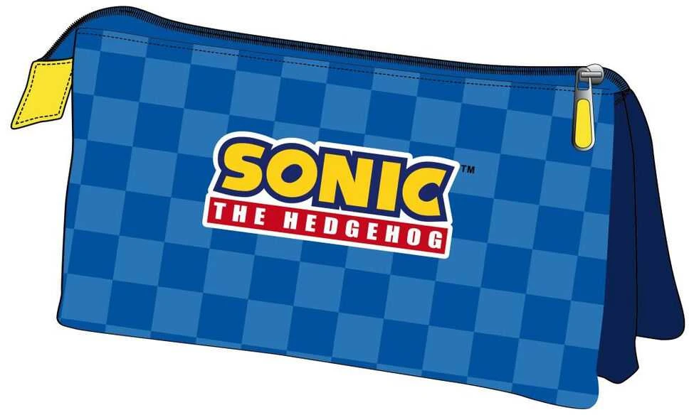 CERDÁ Sonic the Hedgehog triple pencil case