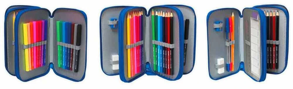 Cyp Brands Atletico de Madrid triple pencil case
