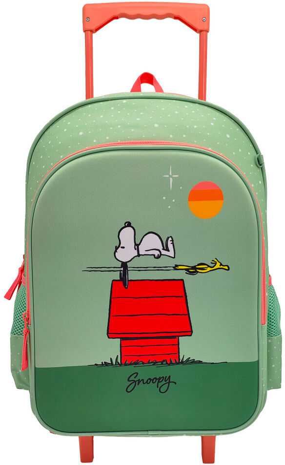 Cyp Brands Panuts Snoopy Trolley set + pencil case + lunch bag
