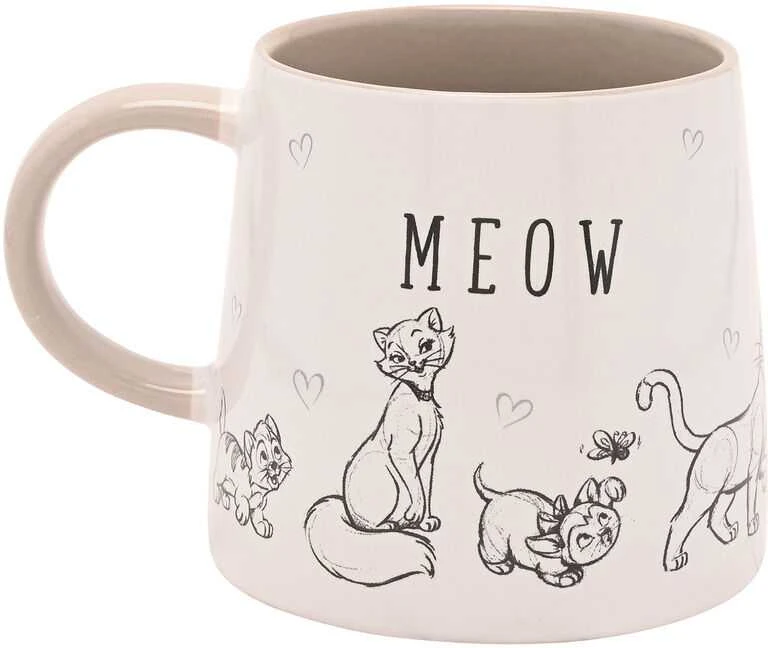 Widdop Co Disney Cats & Dogs Meow mug