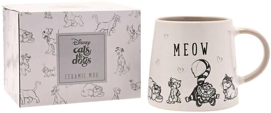 Widdop Co Disney Cats & Dogs Meow mug