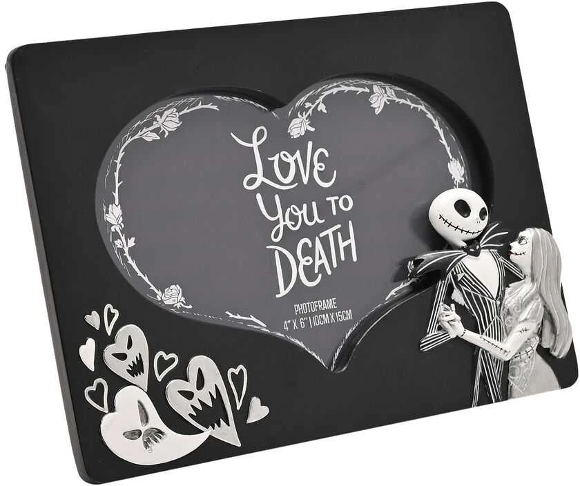 Nuotraukų rėmelis Widdop Co Disney Nightmare Before Christmas Love You to Death photo frame