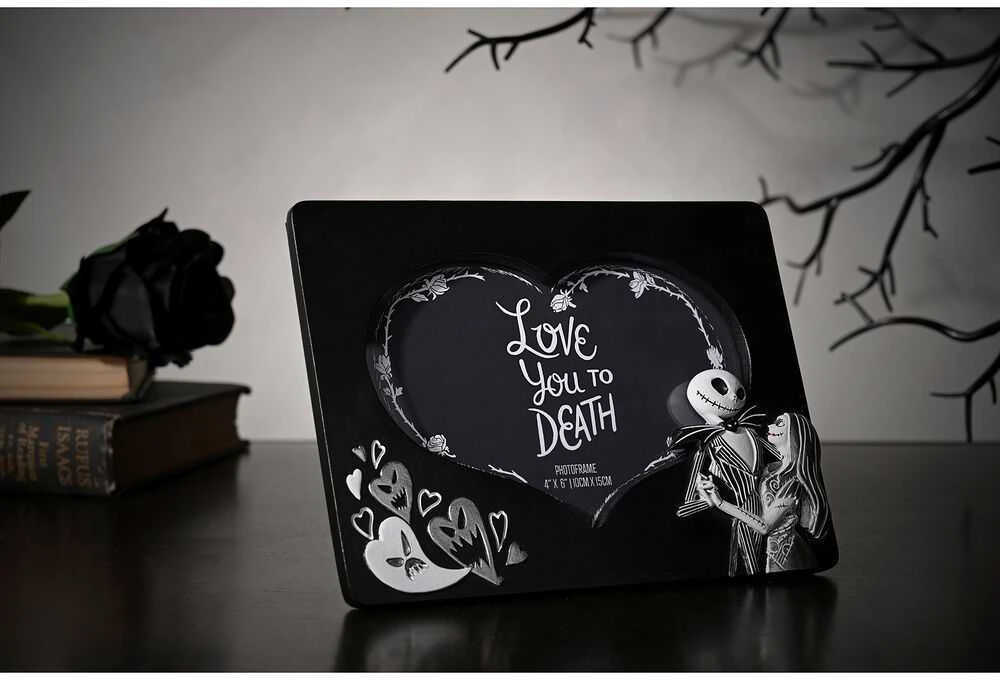 Nuotraukų rėmelis Widdop Co Disney Nightmare Before Christmas Love You to Death photo frame