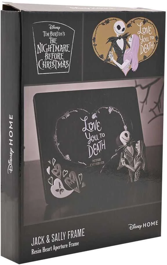 Nuotraukų rėmelis Widdop Co Disney Nightmare Before Christmas Love You to Death photo frame