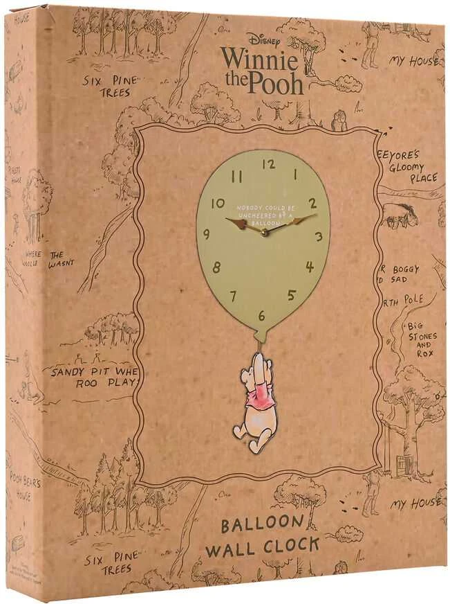 Widdop Co Disney Winnie The Pooh Balloon sieninis laikrodis