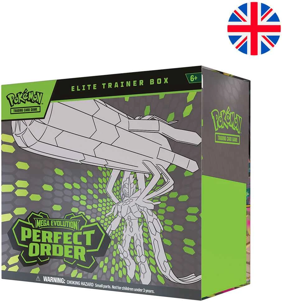 Kolekcionuojamos Kortelės - Pokémon Mega Evolution: Perfect Order Elite Trainer Box