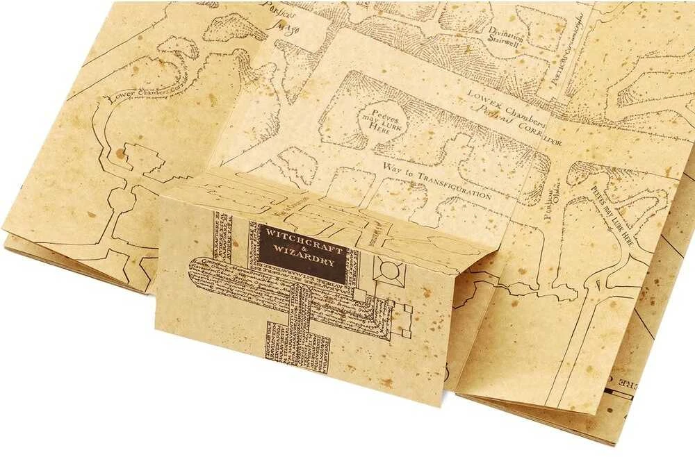 ERIK Harry Potter Marauder's map