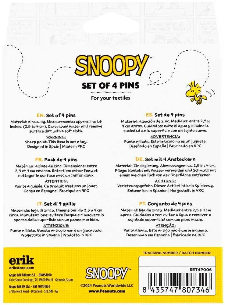 ERIK Snoopy 4 pin set