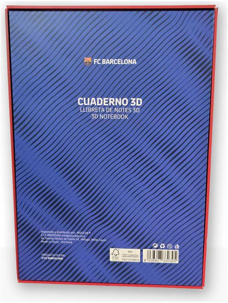 Mocilab F.C. Barcelona A5 notebook