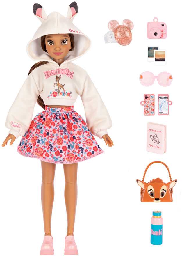 Jakks Pacific Disney ILY 4ever mados lėlė su Bembio motyvu ir aksesuarų rinkiniu 30 cm