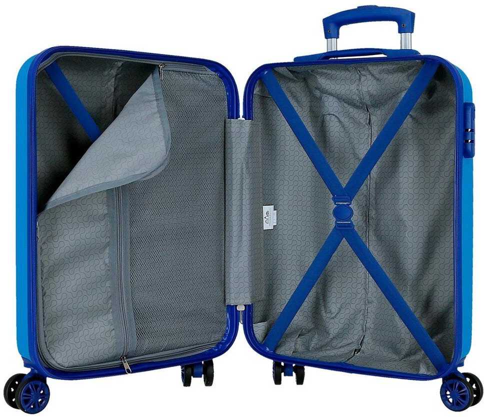 Joumma Bags Luksusowy dziecięcy kufor kelioninis ABS MICKEY MOUSE Azul, 55x38x20cm, 34L, 20317