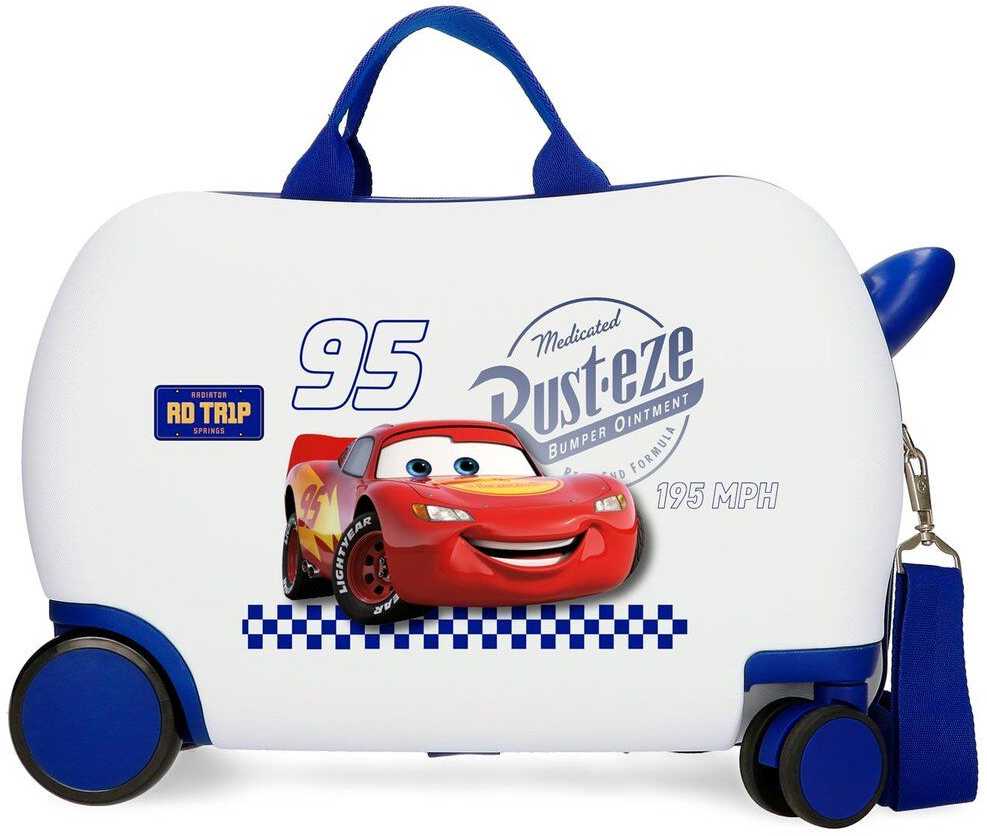 Joumma Bags DISNEY Cars Trip vaikiškas kelioninis lagaminas / bouncer, 25L, 2021042