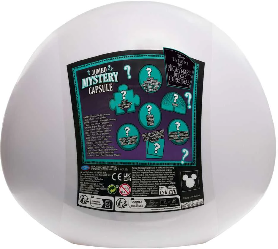 justplay Disney The Nightmare Before Christmas Jack Jumbo Mystery box
