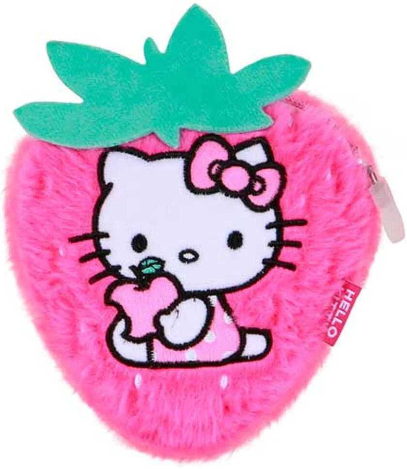 Karactermania Hello Kitty Strawberry plush purse