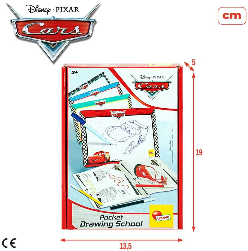 Disney Automobiliai – Kišeninio piešimo mokykla (92208)