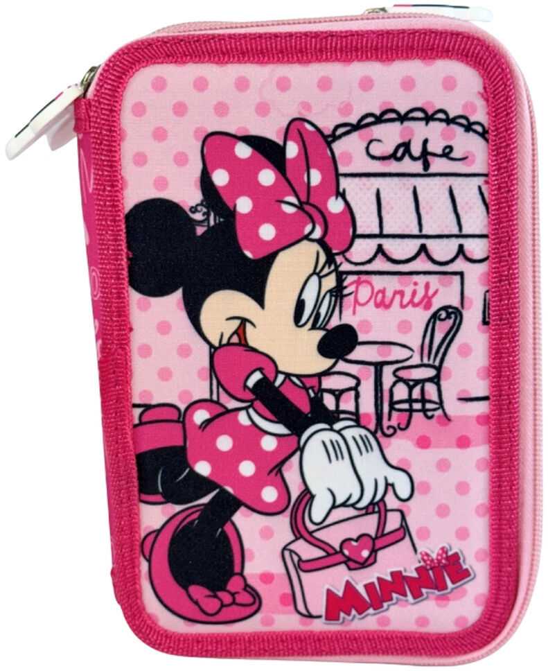 Manenti Disney Minnie Paris triple pencil case
