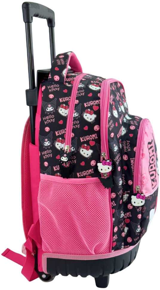 Kelioninis Manenti Hello Kitty & Kuromi trolley 44cm