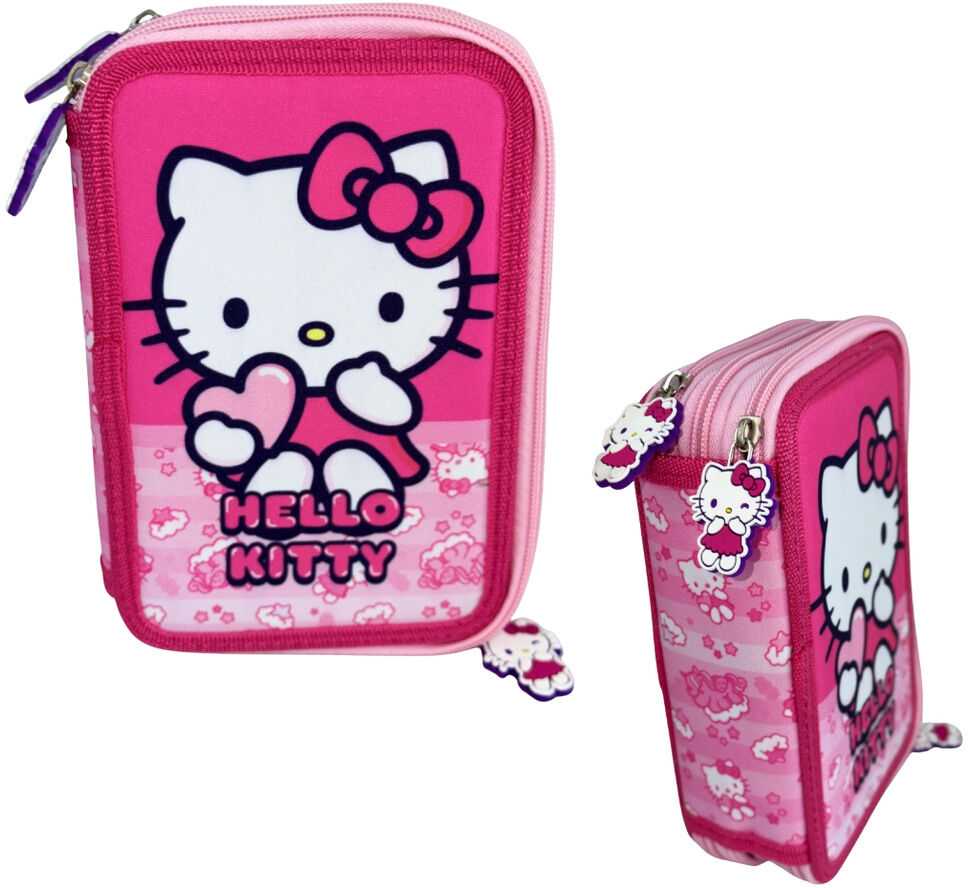 Manenti Hello Kitty triple pencil case