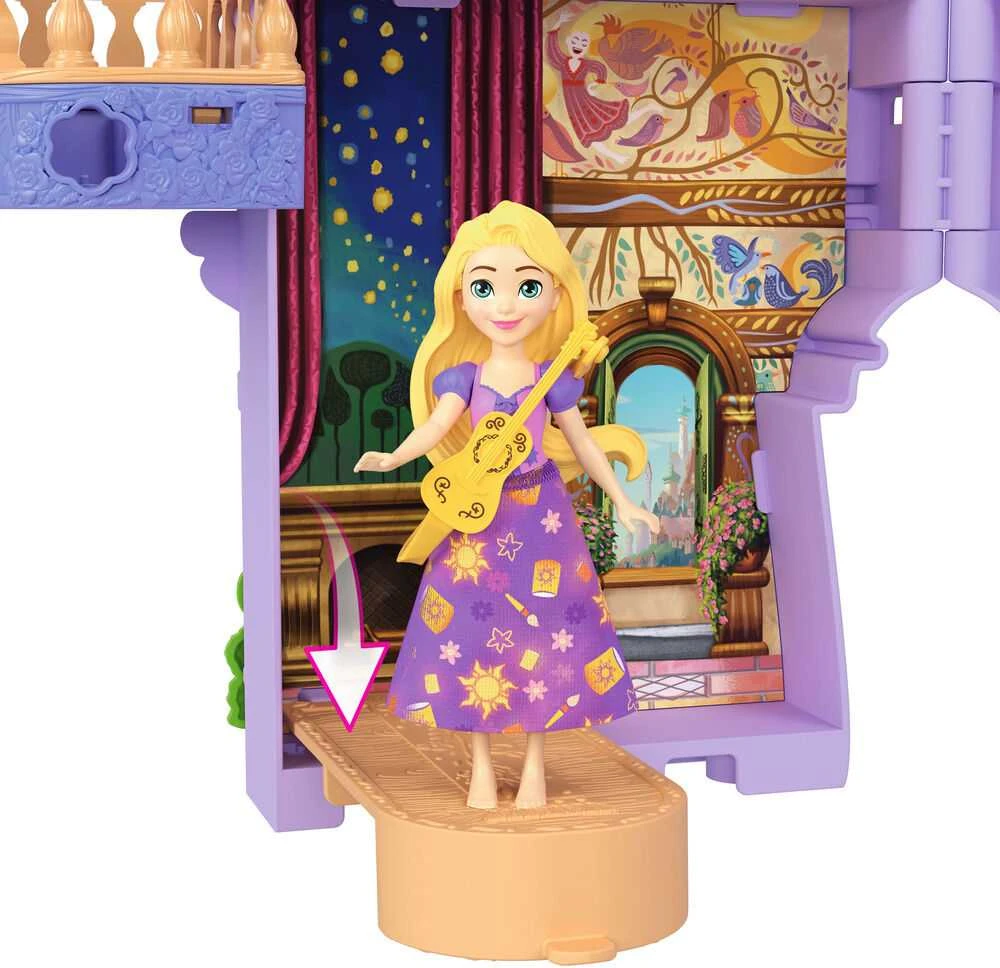 Mattel Lėlės namelis princesės Roszpunkės pilis Disney