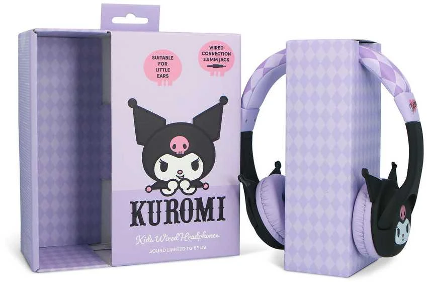 Vaikiškos Ausinės OTL Kuromi su guminėmis ausytėmis