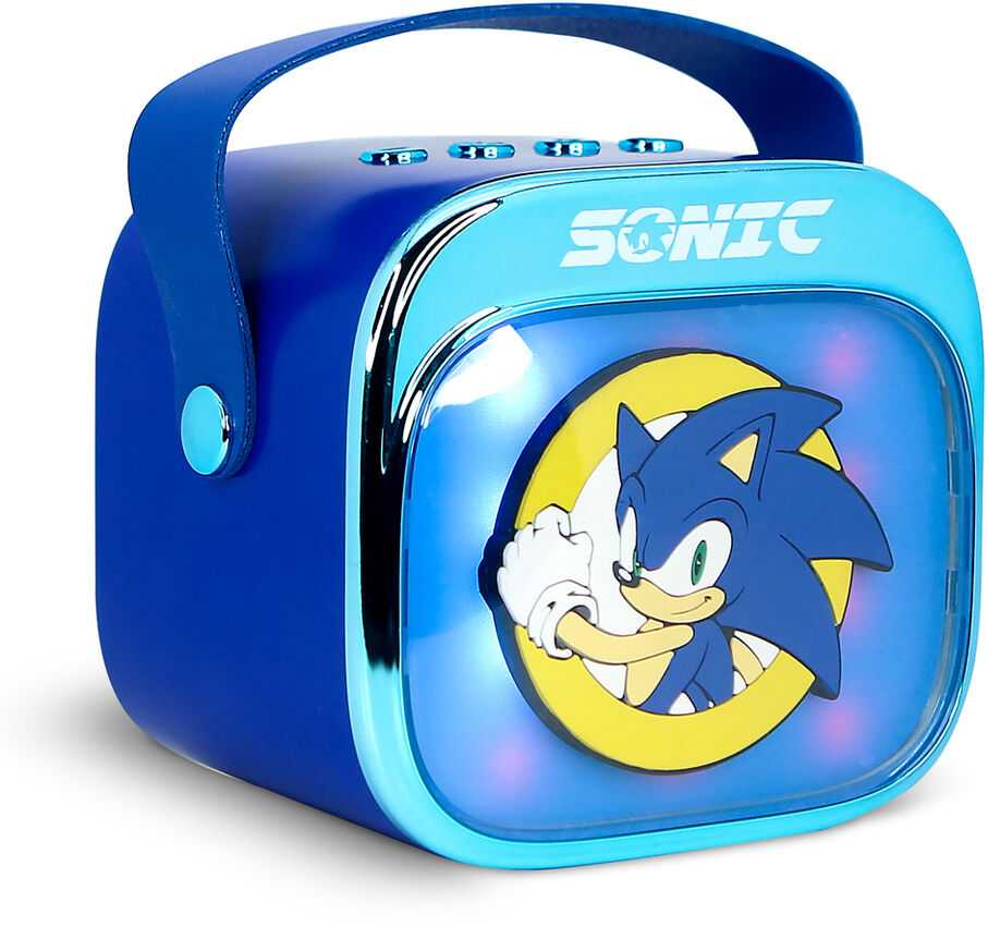 OTL Sonic The Hedgehog LED Karaoke Speaker and Microphone