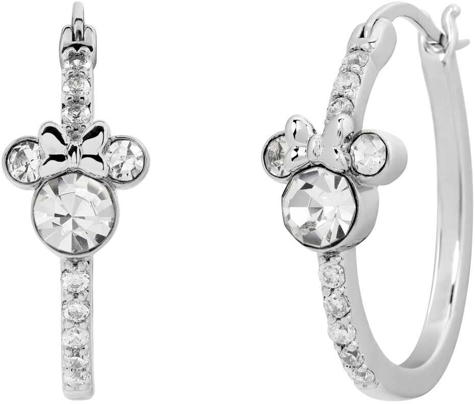 Peers Hardy Disney Minnie Hoop earrings sidabrinis