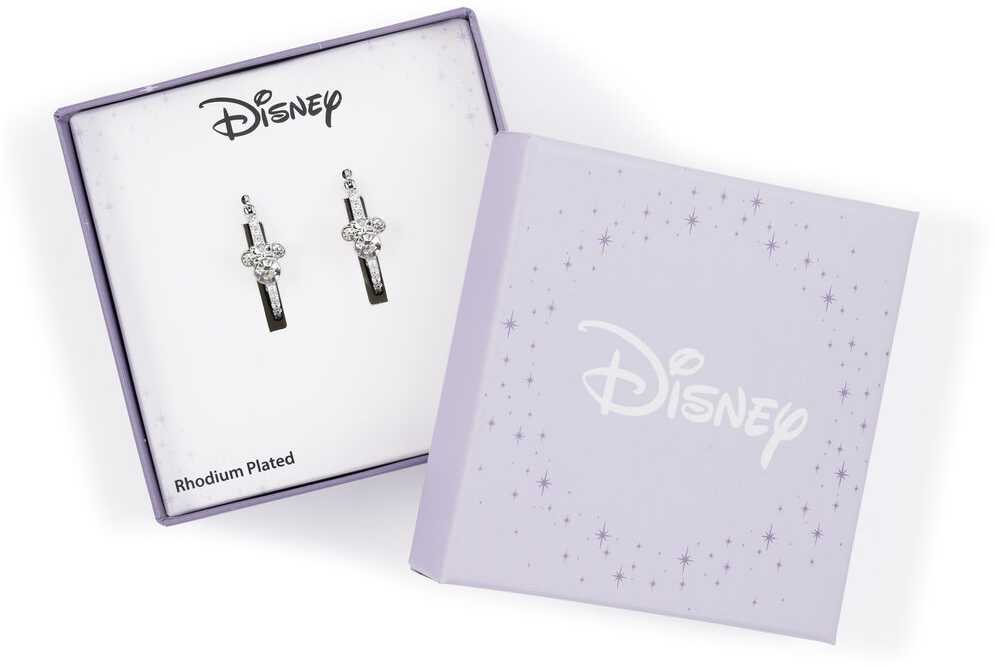 Peers Hardy Disney Minnie Hoop earrings sidabrinis
