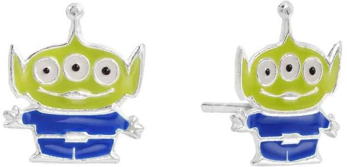 Peers Hardy Disney Pixar Toy Story Alien sterling sidabrinis earrings
