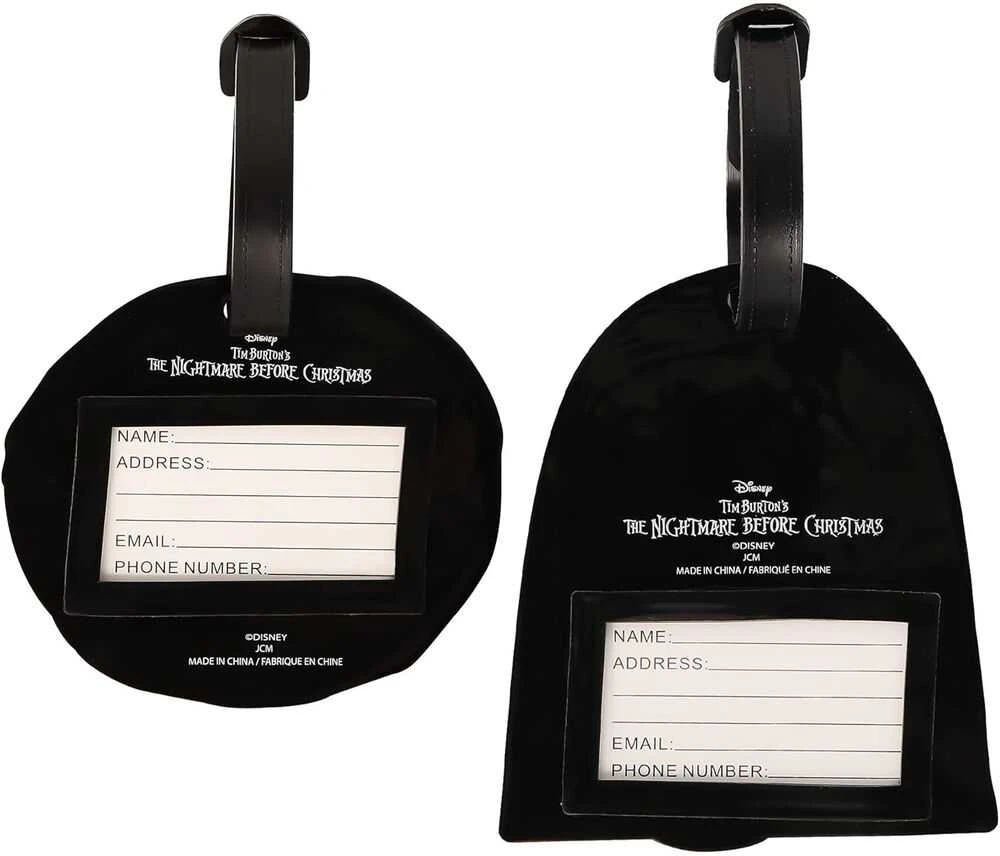 Peers Hardy Disney The Nightmare Before Christmas set of 2 luggage labels