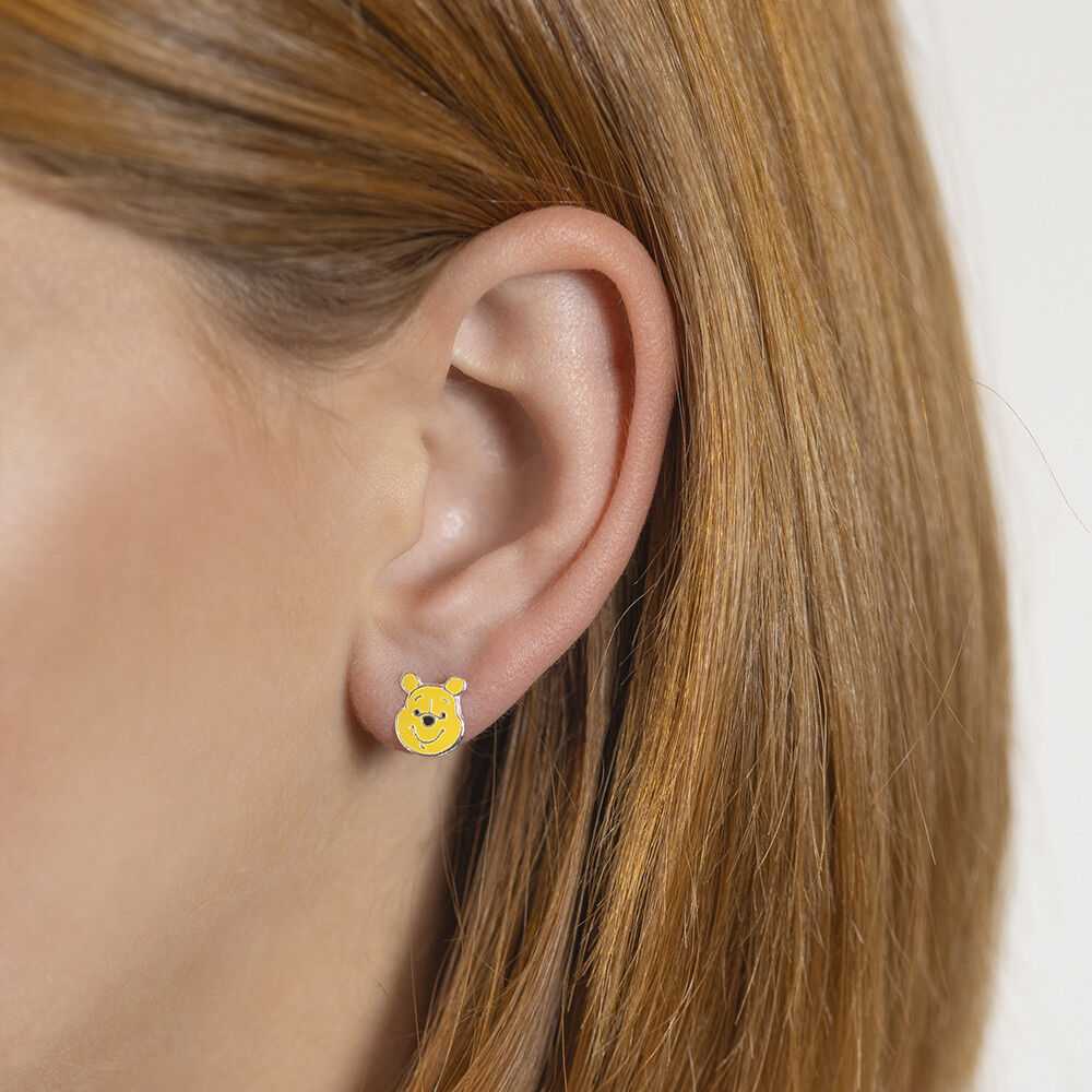 Peers Hardy Disney Winnie the Pooh sterling sidabrinis earrings