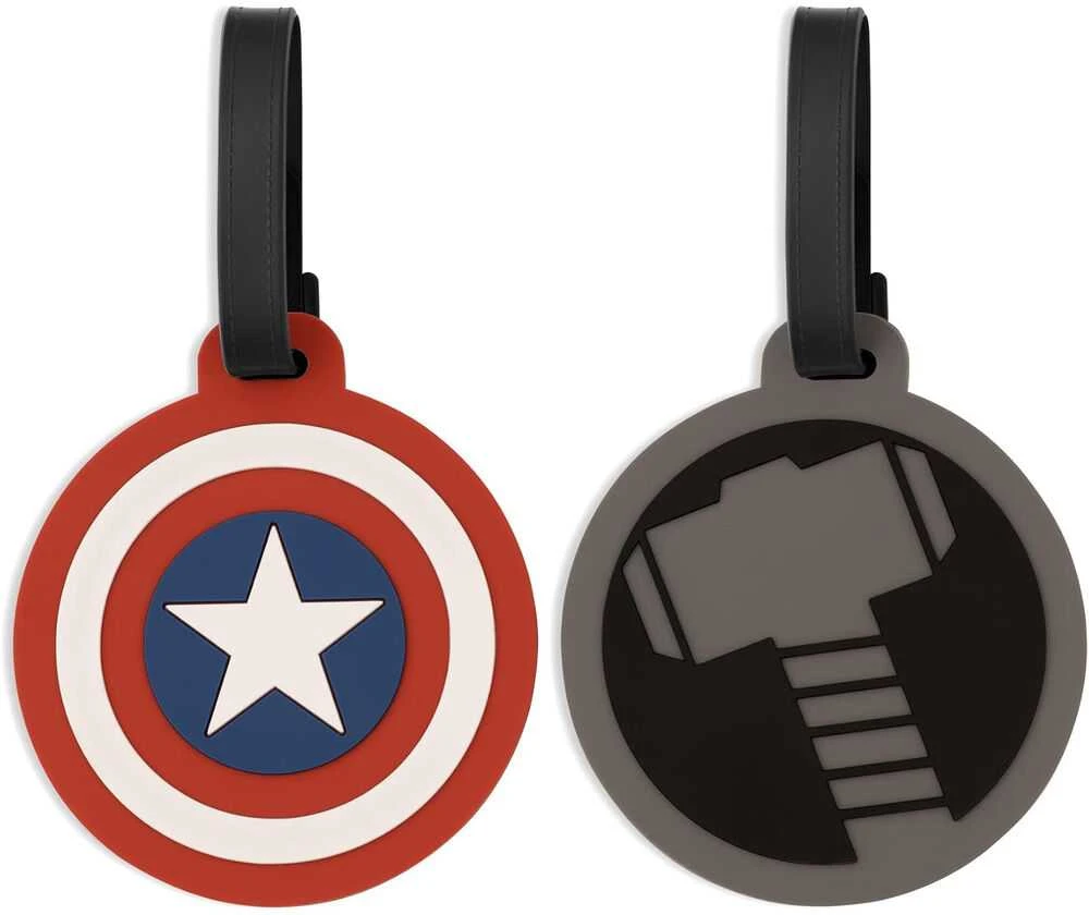 Peers Hardy Marvel Avengers set of 2 luggage labels