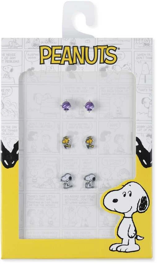 Peers Hardy Snoopy Set 3 pairs of earrings