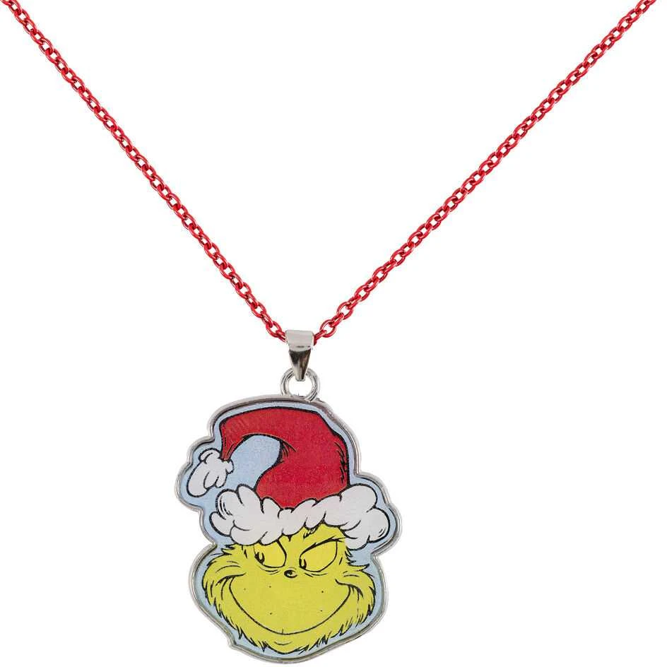 Peers Hardy The Grinch Christmas Set pakabukas + earrings