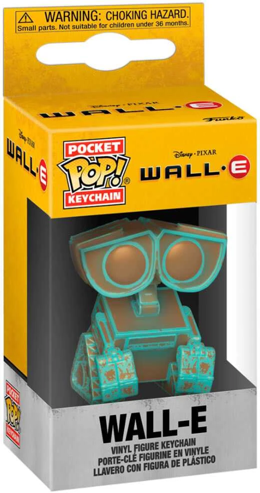 FUNKO POP! Raktų pakabutis: Disney Pixar - Wall-E, 10 cm aprašymas - Prekės nuotrauka