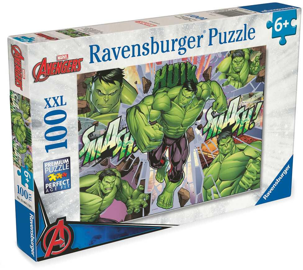 Ravensburger Dėlionė 100 vnt. - Halkas aprašymas - Prekės nuotrauka