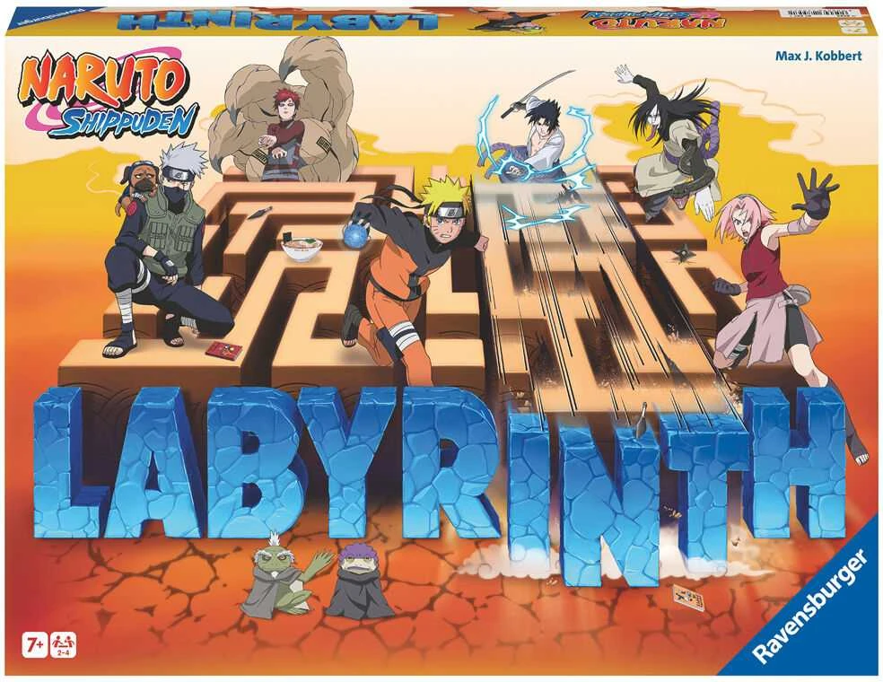 Naruto labirintas – stalo žaidimai – Naruto Shippuden – 7 m. – Ravensburger