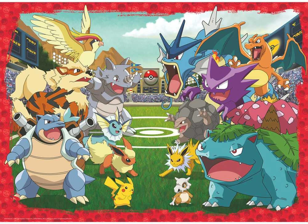 Ravensburger Dėlionė 1000 vnt. - Pokémonai